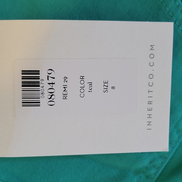 Inherit Co Remi skirt teal - Picture 3 of 7